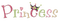 Princesse Texte Rose Multi - ilmainen png animoitu GIF