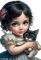 Little girl - Ingyenes animált GIF