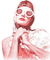 soave woman vintage sunglasses fashion pink - png gratuito GIF animata
