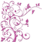 kikkapink deco scrap swirl purple - PNG gratuit GIF animé