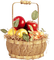 basket apples by nataliplus - PNG gratuit GIF animé