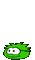 Green Puffle - Besplatni animirani GIF animirani GIF