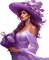 Женщина в шляпе - безплатен png анимиран GIF