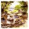 autumn background  animated kikkapink painting - Gratis geanimeerde GIF geanimeerde GIF