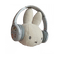 plush bunny with headphones - GIF animé gratuit
