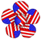 Kaz_Creations America 4th July Independance Day American Deco Flower - png grátis Gif Animado