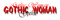 Gothic Woman.Text.Red.Victoriabea - png gratuito GIF animata