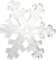 Kaz_Creations Christmas Deco Snowflake Colours - PNG gratuit GIF animé