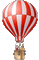 hot air balloon - GIF animé gratuit GIF animé