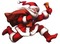 MERRY CHRISTMAS - zadarmo png animovaný GIF