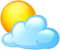 sun cloud - gratis png animerad GIF