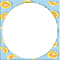 kikkapink frame summer lemon fruit circle - GIF เคลื่อนไหวฟรี GIF แบบเคลื่อนไหว
