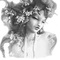 Y.A.M._Art Woman  black-white - gratis png geanimeerde GIF