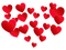 Kaz_Creations Deco Red Hearts Love