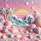 Pink Pastel Beach - gratis png animeret GIF