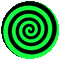 Green spiral ❣heavenlyanimegirl13❣ - GIF animé gratuit GIF animé