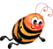 Kaz_Creations Bees Bee - zdarma png animovaný GIF