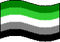 Aromantic flag waving - nemokama png animuotas GIF