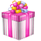 kikkapink deco scrap birthday gift - ingyenes png animált GIF