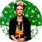 Frida Kalho - gratis png geanimeerde GIF
