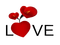 Kaz_Creations  Valentine Love Deco Text Love - PNG gratuit GIF animé