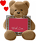 Teddy.Love.Coeur.Heart.Victoriabea - ingyenes png animált GIF
