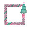 Small Mint/Pink Frame - Darmowy animowany GIF animowany gif