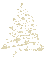Weihnachtsbaum, Gold - Бесплатный анимированный гифка анимированный гифка