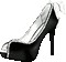 soave deco shoe fashion animated black white