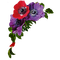 deco frame corner flowers kikkapink vintage - безплатен png анимиран GIF