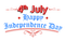 Kaz_Creations America 4th July Independance Day American Text - PNG gratuit GIF animé