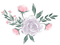 kikkapink deco purple pink roses flowers - ingyenes png animált GIF