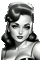 black white milla1959 - Free animated GIF Animated GIF