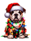 christmas dog by nataliplus - бесплатно png анимированный гифка