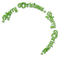 soave text christmas merry circle green - PNG gratuit GIF animé