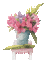vazo çiçek - GIF animado gratis GIF animado