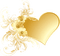 gold heart - PNG gratuit GIF animé