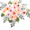 kikkapink watercolor flower - bezmaksas png animēts GIF