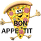 pizza - png gratis GIF animado