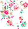 green pink milla1959 - безплатен png анимиран GIF