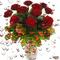 Roses rouges - Бесплатный анимированный гифка анимированный гифка