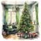 Background vintage Christmas - 免费PNG 动画 GIF