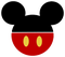mickey mouse - zadarmo png animovaný GIF
