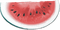 soave deco summer fruit watermelon pink teal - PNG gratuit GIF animé
