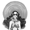 Y.A.M._Summer woman girl black-white - бесплатно png анимированный гифка
