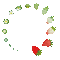 Strawberry Circle - Gratis geanimeerde GIF geanimeerde GIF