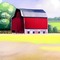 Barn and Field - gratis png animerad GIF