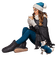 winter woman by nataliplus - kostenlos png Animiertes GIF