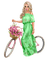 Kaz_Creations Colour Girls Bicycle Bike - zadarmo png animovaný GIF