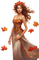 frau, woman, femme, herbst, autumn - Free PNG Animated GIF